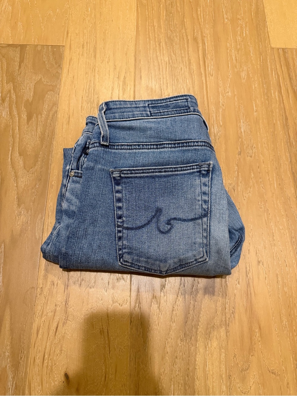 Anthropologie Light Blue High-Rise Skinny Jeans - Picture 8 of 8